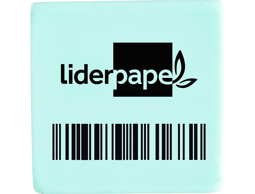 GOMA DE BORRAR LIDERPAPEL MIGA DE PAN PARA LAPIZ CUADRADA