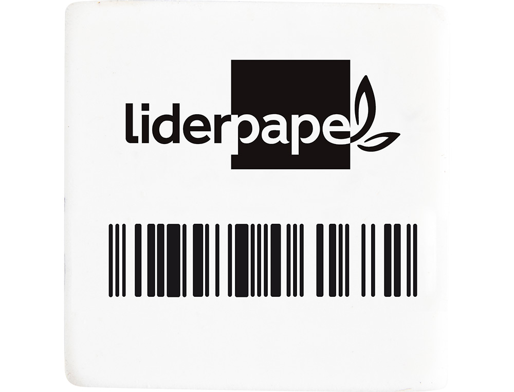 GOMA DE BORRAR LIDERPAPEL MIGA DE PAN PARA LAPIZ CUADRADA