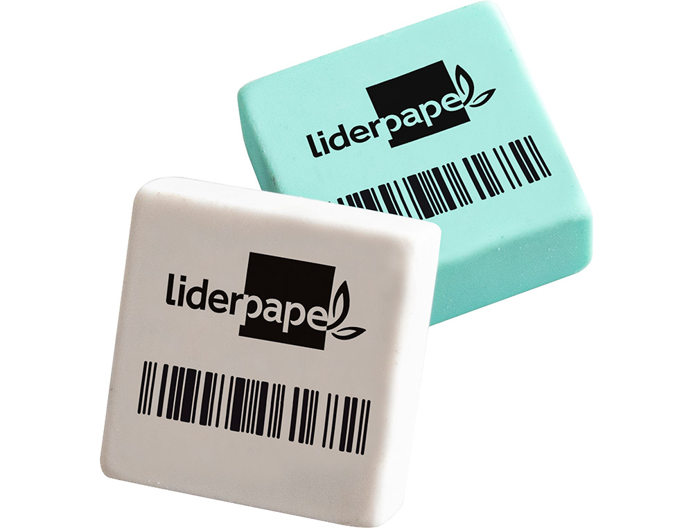 GOMA DE BORRAR LIDERPAPEL MIGA DE PAN PARA LAPIZ CUADRADA