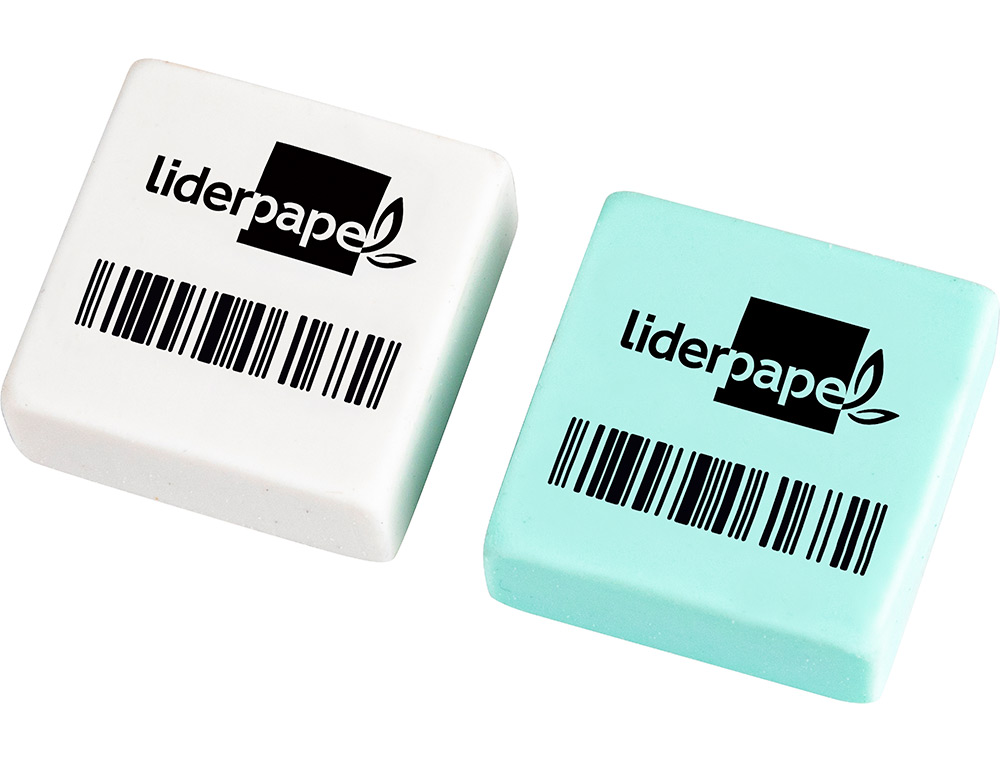 GOMA DE BORRAR LIDERPAPEL MIGA DE PAN PARA LAPIZ CUADRADA