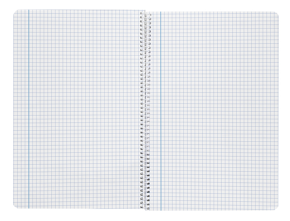 CUADERNO ESPIRAL LIDERPAPEL FOLIO SMART TAPA BLANDA 80H 60GR CUADRO 4MM CON MARGEN COLORES SURTIDOS