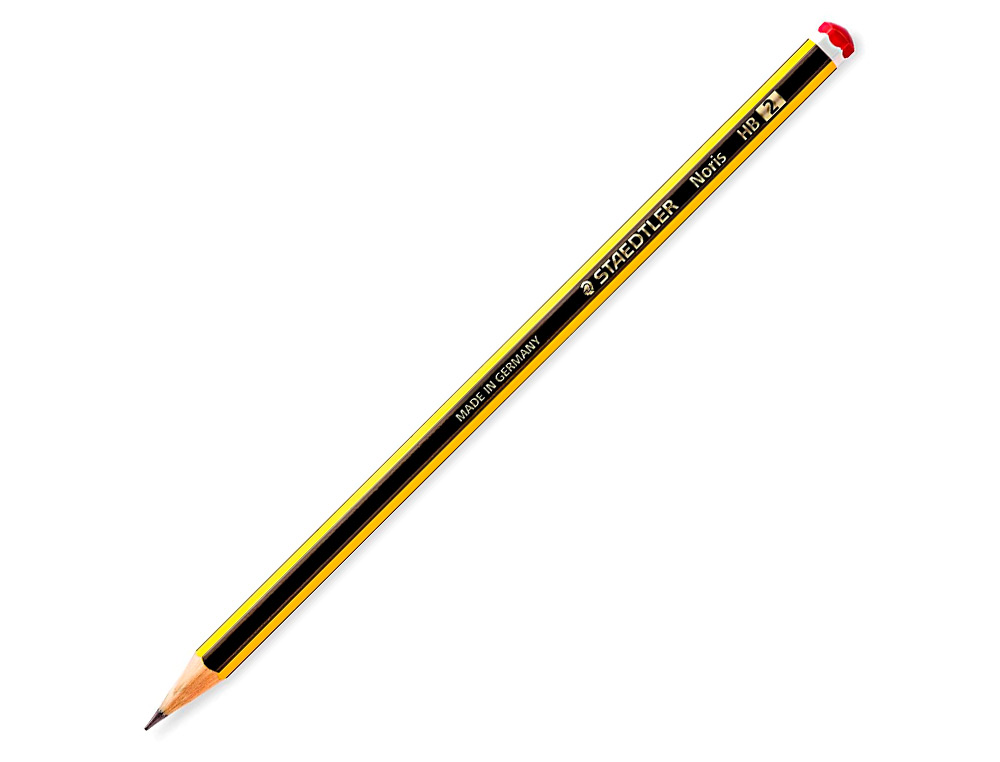 LAPICES DE GRAFITO STAEDTLER NORIS N.2 HB BLISTER DE 10 UNIDADES