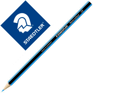 LAPIZ DE COLOR STAEDTLER WOPEX ECOLOGICO AZUL CLARO