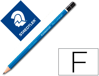 LAPICES DE GRAFITO STAEDTLER MARS LUMOGRAPH 100 F UNIDAD